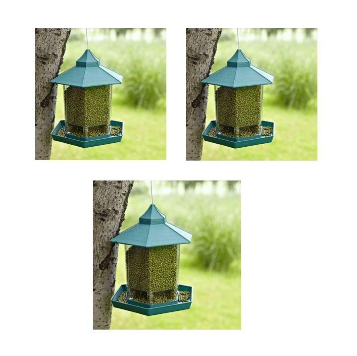 Outdoor Balcony Waterproof Hanging Bird Feeder