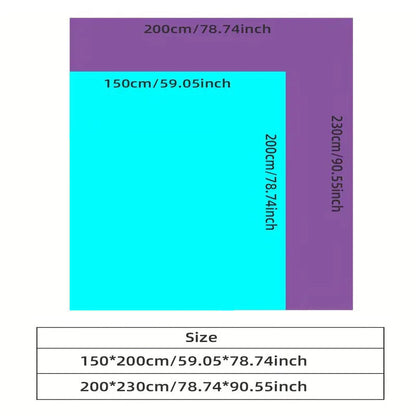 Grade A Cooling Blanket: Soft, breathable, king/queen size, summer lightweight cool comforter.