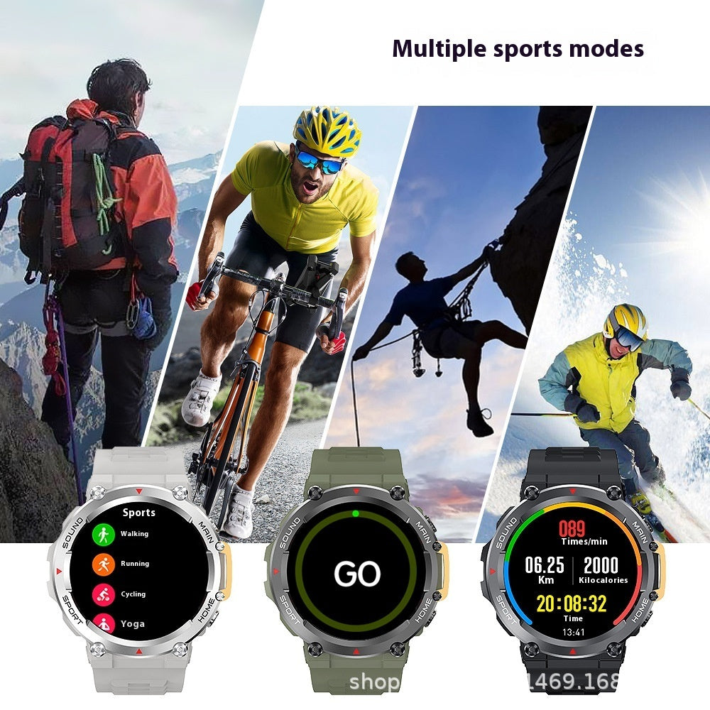 Smart Watch New Bluetooth Calling Three-proof Outdoor Sport Step Counting Waterproof Sleep Smart Watch