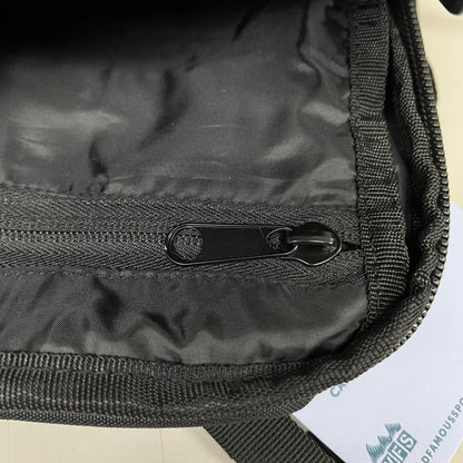 WORLD FAMOUS SPORTS Tactical Sling Travel Size Pack Padded Black TB-411-BLACK