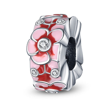 Round Clip-bead DIY Bracelet Accessories, Fashionable Beading Components