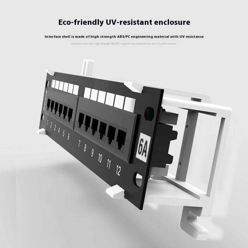 Unshielded Cabinet Type 12-port Network Distribution Frame