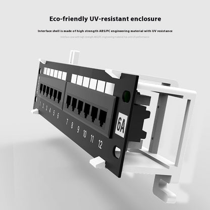 Unshielded Cabinet Type 12-port Network Distribution Frame