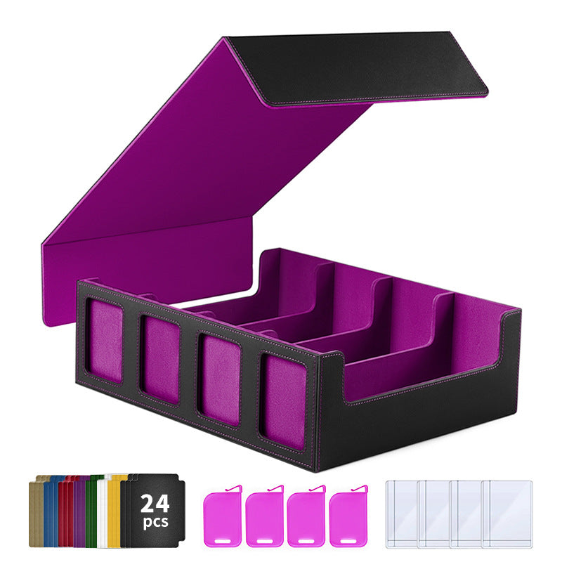 Large-capacity 3000+ Tabletop Game Card Storage Box - Yu-Gi-Oh! & Pokémon Flip-Top Card Case