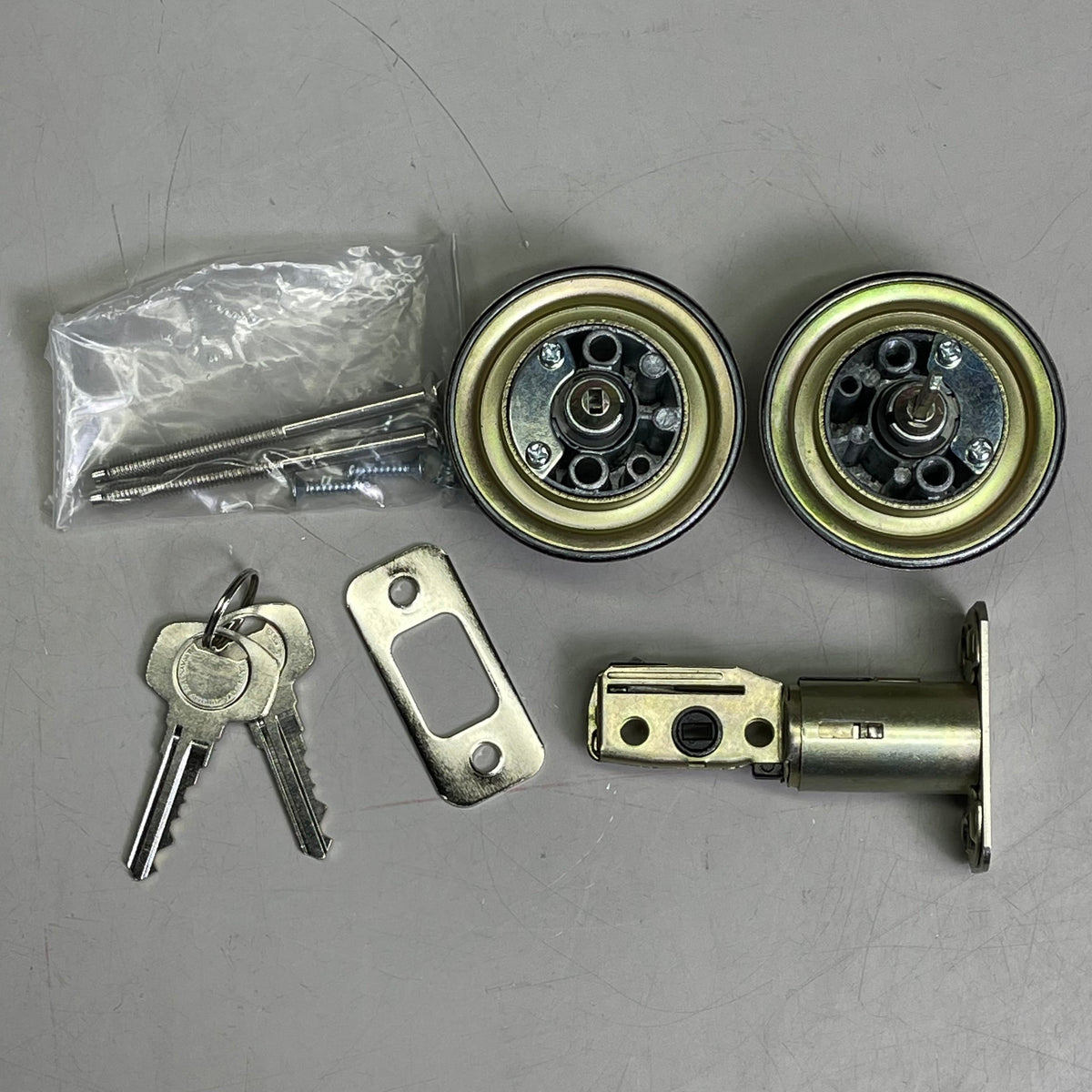 YALE Double Cylinder Deadbolt Satin Nickel 840-DBL.CYL