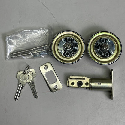 YALE Double Cylinder Deadbolt Satin Nickel 840-DBL.CYL