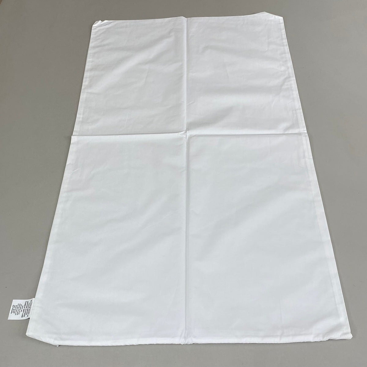 OWN ETC Zipper Closer Pillow Protector 20" W X 36" L  White