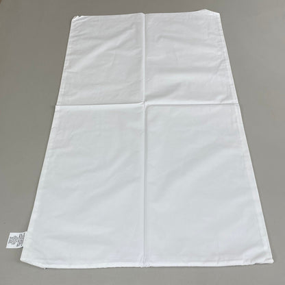 OWN ETC Zipper Closer Pillow Protector 20" W X 36" L  White