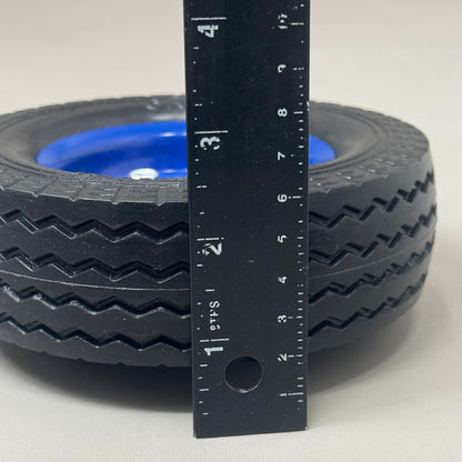 SNAP-ON Replacement Wheel For Battery Charger 6”x 2” Black/Blue EEBC100-1