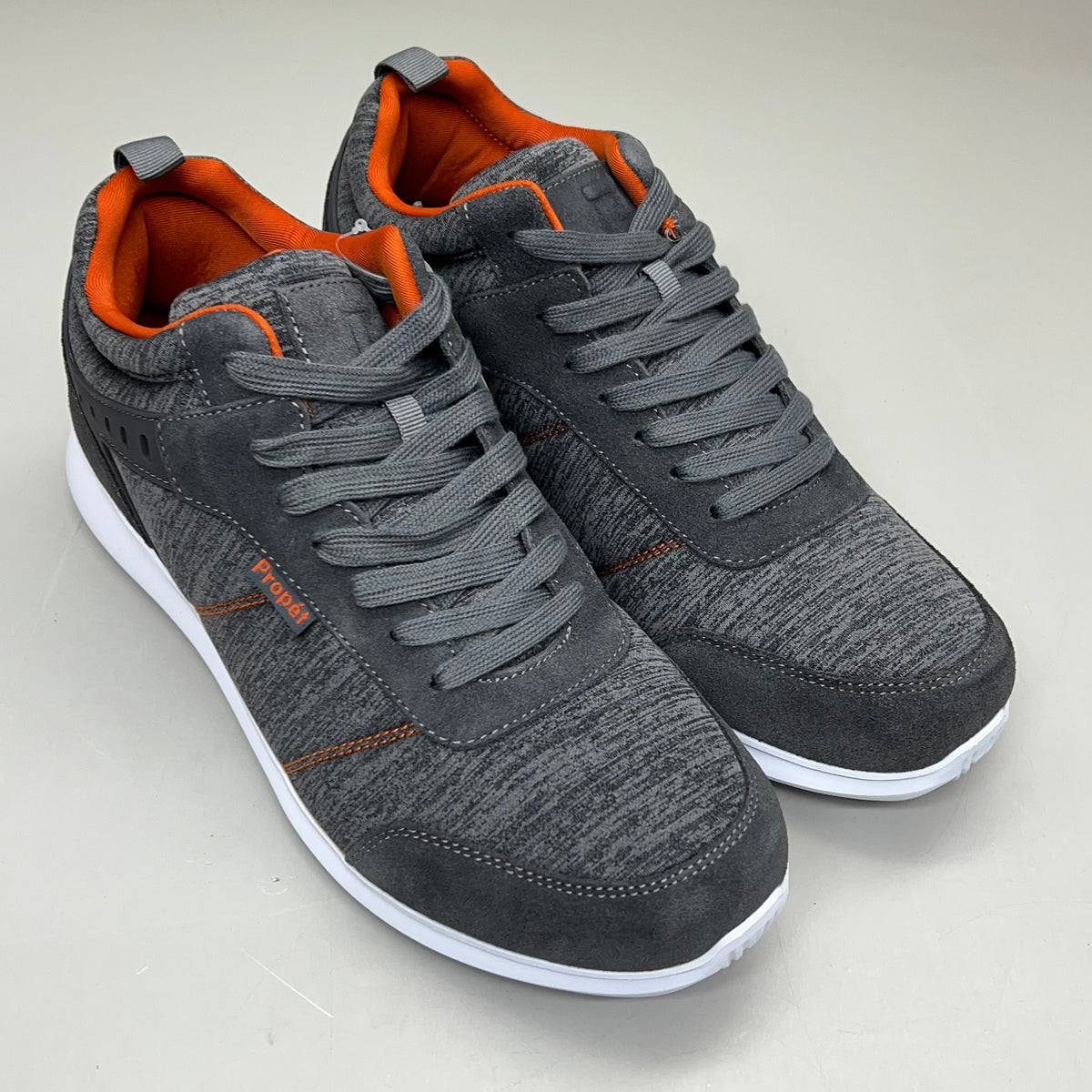 PROPET Viator HI Shoe Diabetic Friendly Mens Sz 11 X(3E) Grey/Orange MAA112M