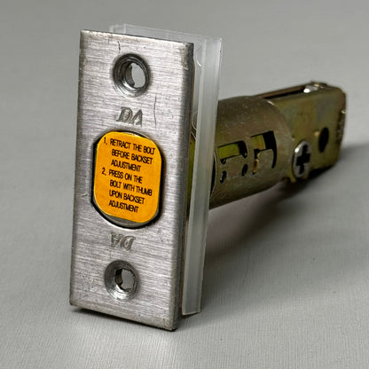 DOORMERICA (2 PACK) Solid Brass Standard Duty One Side Deadbolts 1-3/4" DB29032D