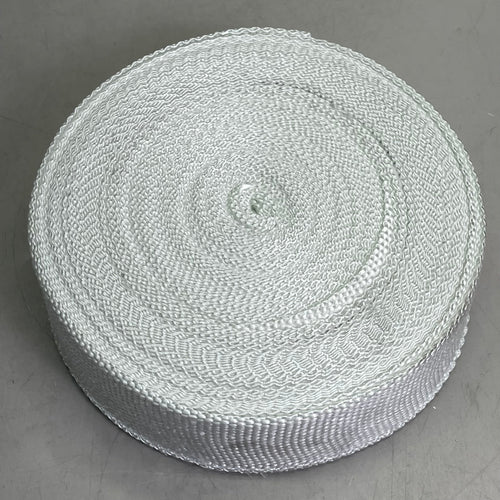Industrial Grade Plain Fiberglass Tape White 1/16" x 2" x 100 ft