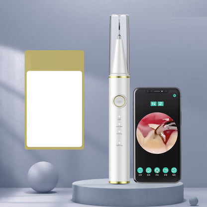 2-in-1 dental cleaning flushing instrument for removing dental calculus and plaque visualized true ultrasonic dental cleaner