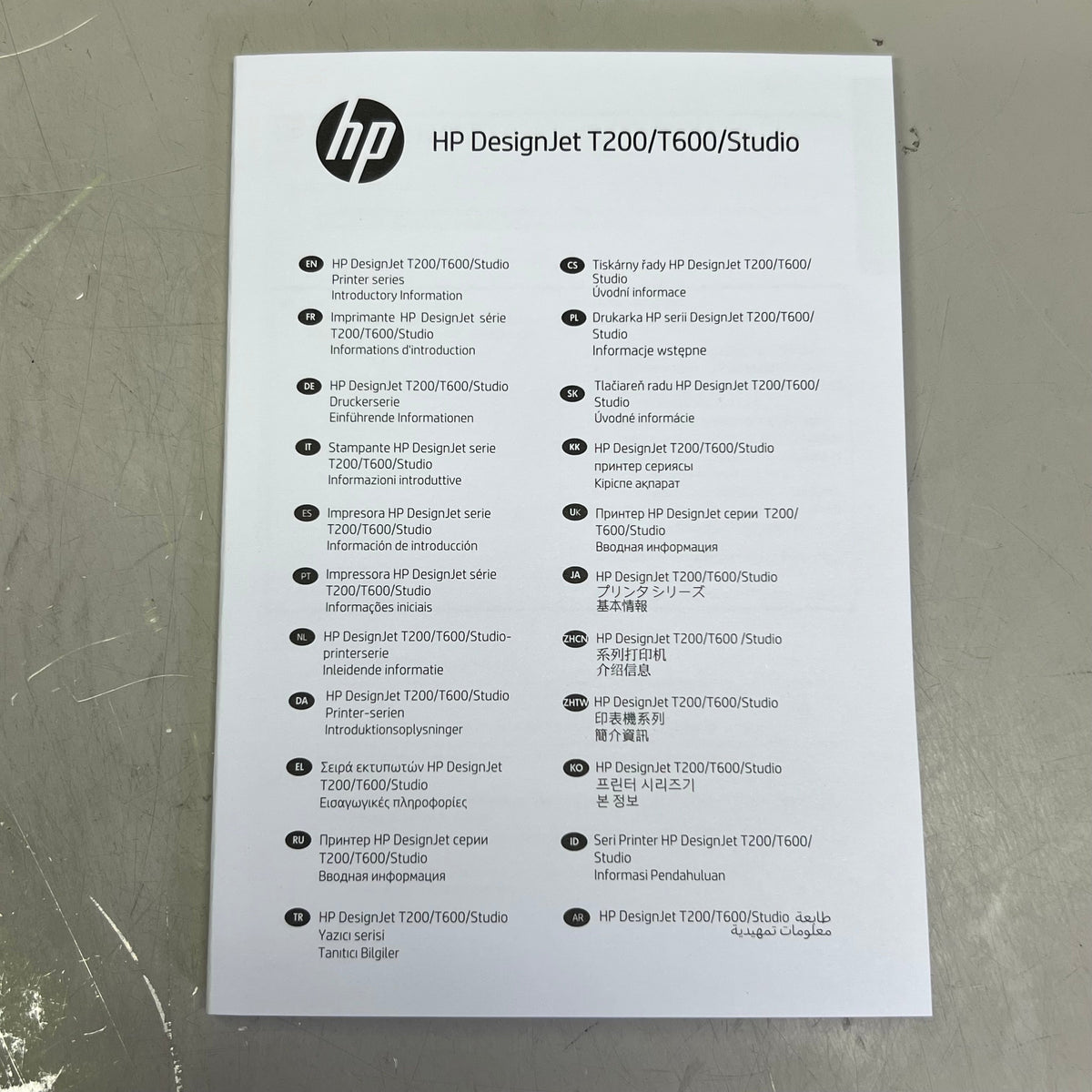 HP Printer Desingjet T650 36 Printer 2024 Edition Black CN4705M05P