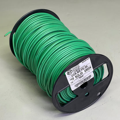 KRIS-TECH CCS High Strength Copper Tracer Wire 500 ft Green CCS SR PE-30