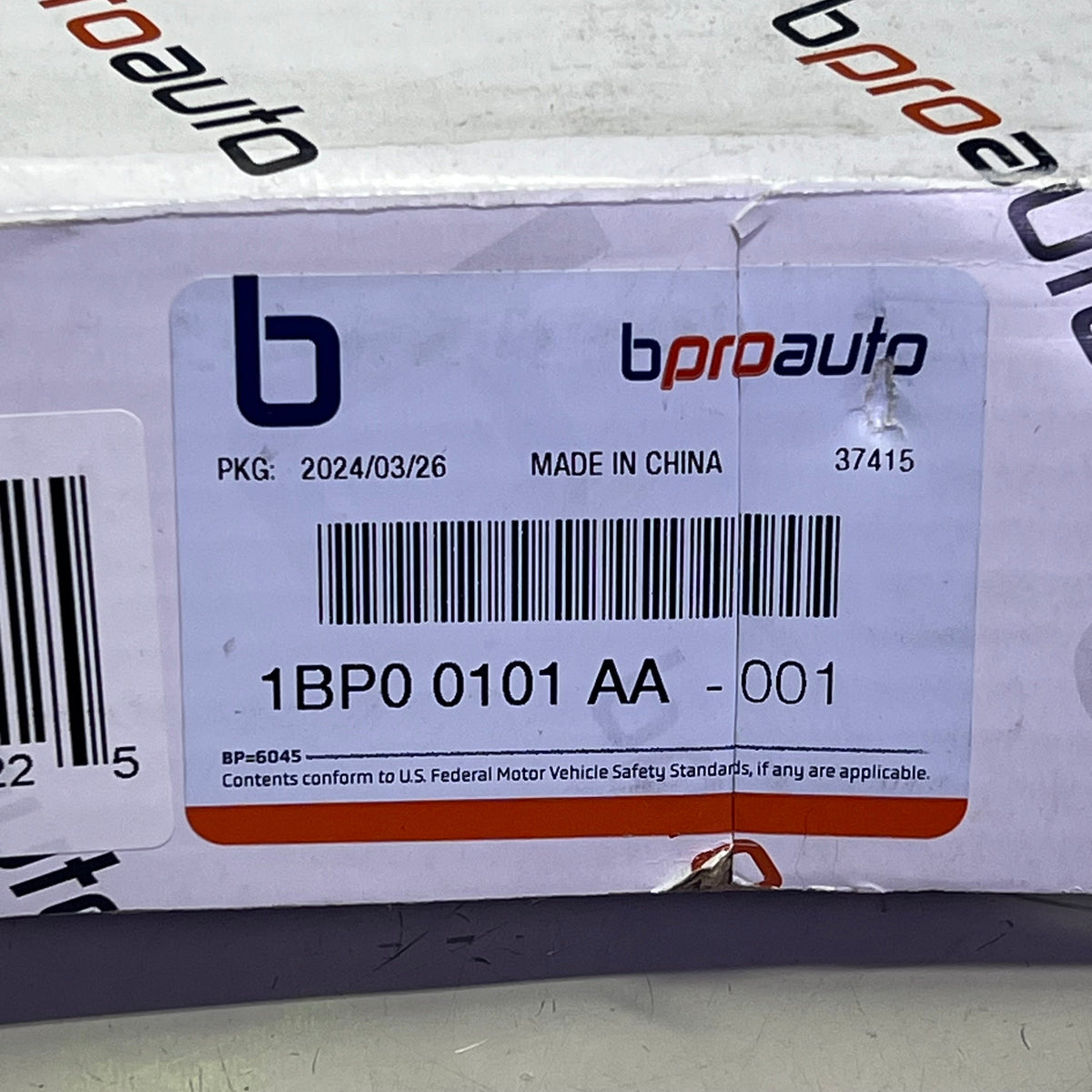 BPROAUTO Painted Brake Rotor Rear For 2019-2025 Ram 1500 Models 1BP00101AA