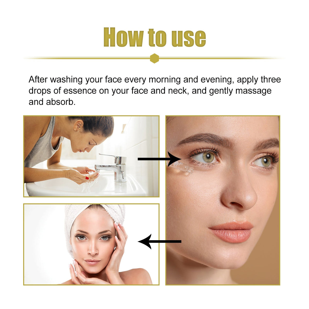 Anti-Aging Essence Hydrates, Moisturizes And Reduces Fine Lines And Wrinkles