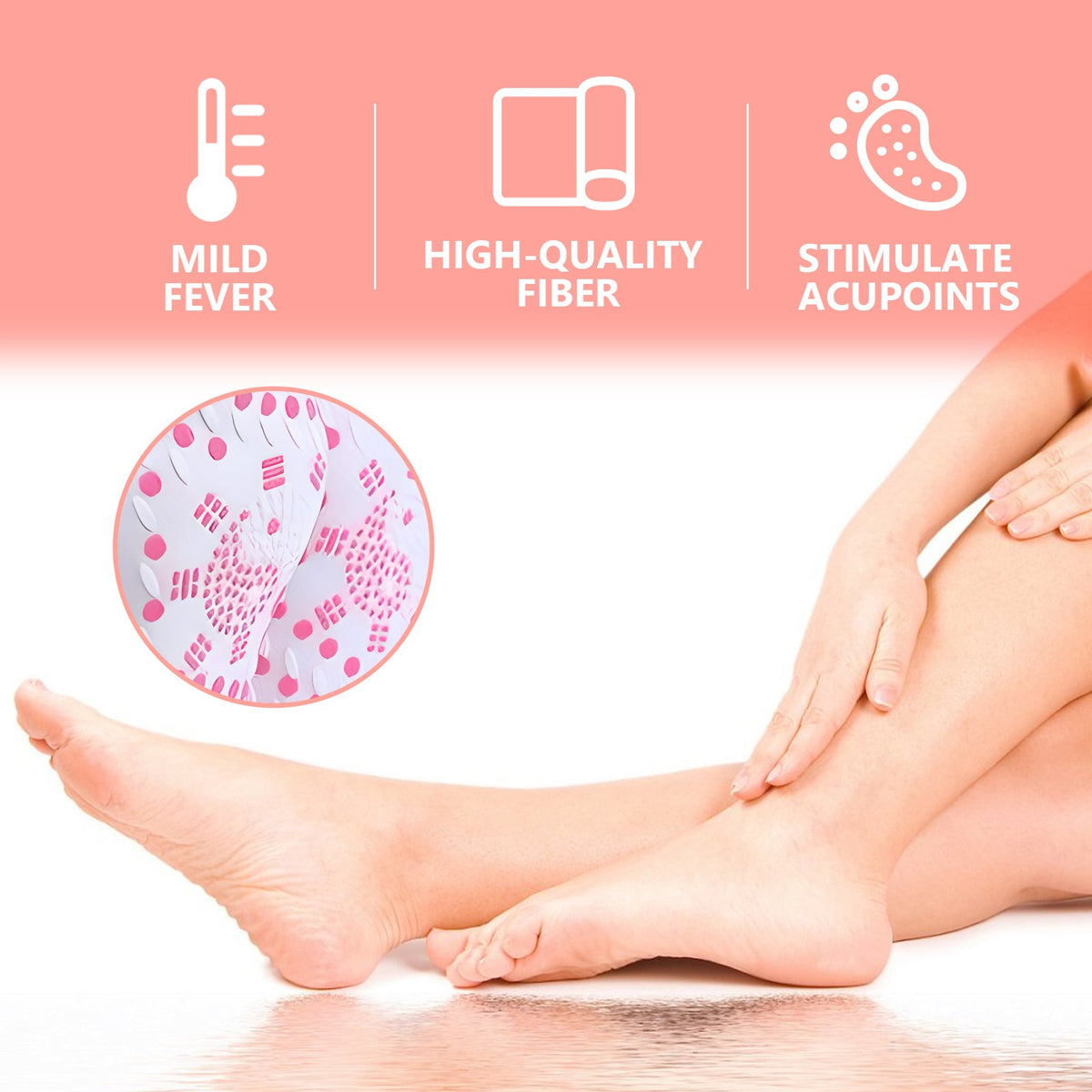 Self-Heating Socks, Winter Outdoor Sports Windproof Cold Warm Foot Care Massage Socks