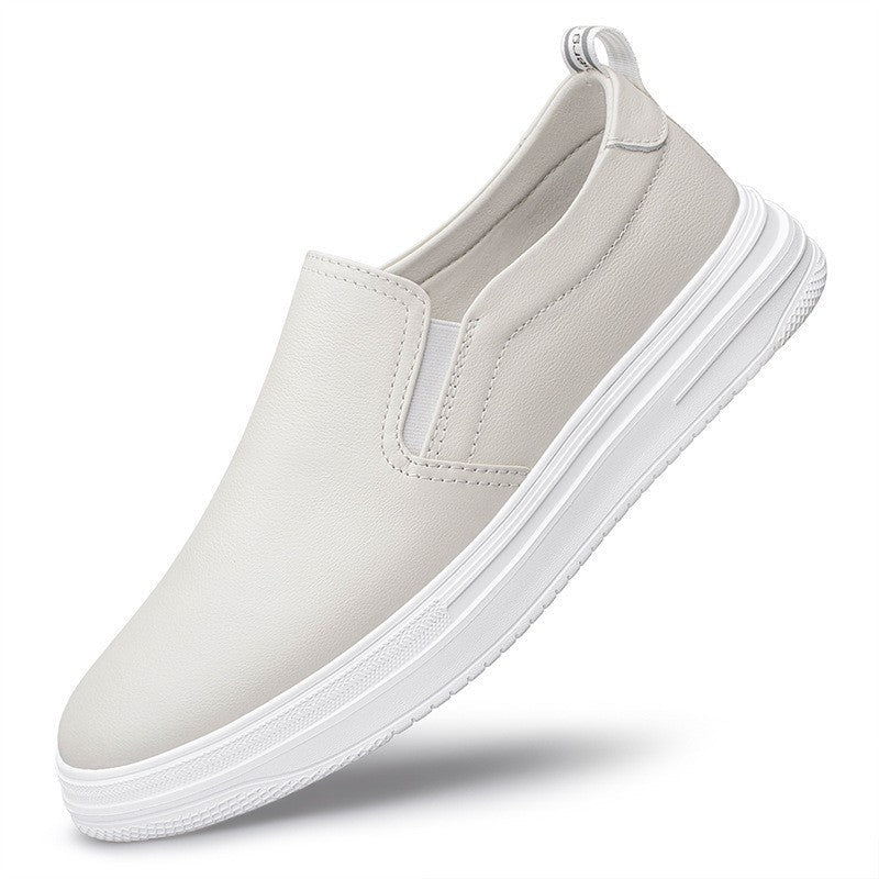 Men's lazy loafers breathable board shoes