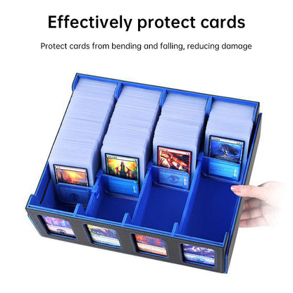 Large-capacity 3000+ Tabletop Game Card Storage Box - Yu-Gi-Oh! & Pokémon Flip-Top Card Case