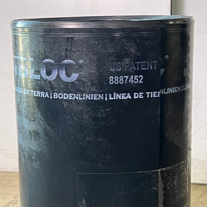 ROTBLOC Groundline, Commercial Roll 8887452 20"W Black