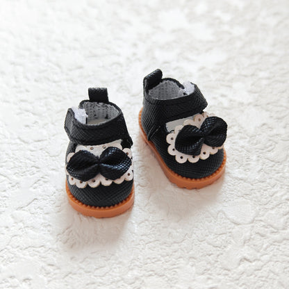 Party Shoes DIY Accessories Labubu Baby Clothes Labubu Rubber Macaron Shoes Fabric One Plush Second Generation