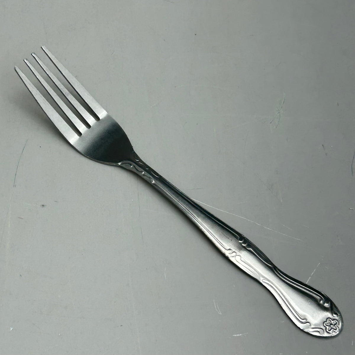ABC (36 Pack) Stainless Steel Flora Stamped Fork Set New Other-Distressed Packaging  7" FLO-05