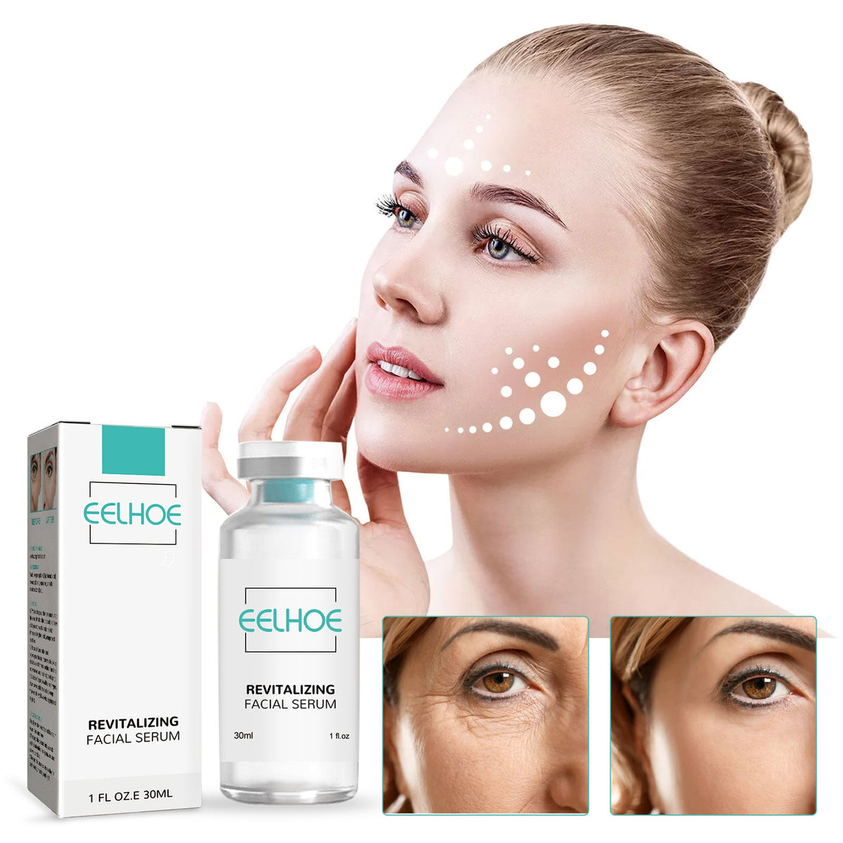 Revitalizing Face Essence Firming And Reducing Fine Lines And Dark Spots Moisturizing And Anti-Aging Whitening Essence