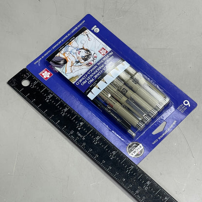 SAKURA (2-PACK) Pigma Micron Manga-Comic Pro Pens .20mm, .35mm, .5mm, 1mm Black 50201