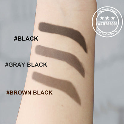 Hairline Brow Print Brow Cake Hairline Brow Print Natural Lazy Eyebrows Quick Makeup Brow Print