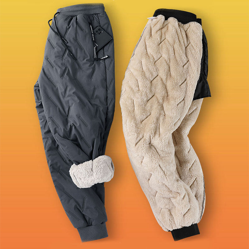Men's Fleece-Lined Winter Joggers