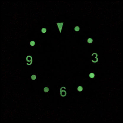 Modified Watch Dial With Luminous Numerals