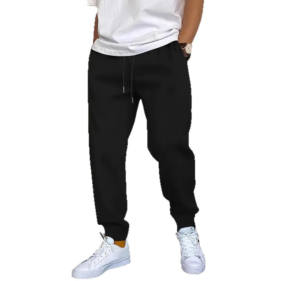 Drawstring Casual Versatile Sports Jogger Pants