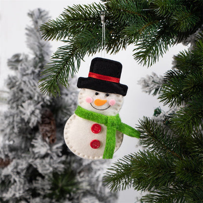 Old Man Snowman Christmas Decorations Tree Pendant