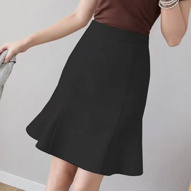 Solid-color Modesty-safe Fishtail Dress For Women