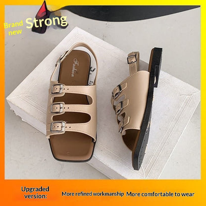 Beach Flip-flops Thick-soled Sandals For Women