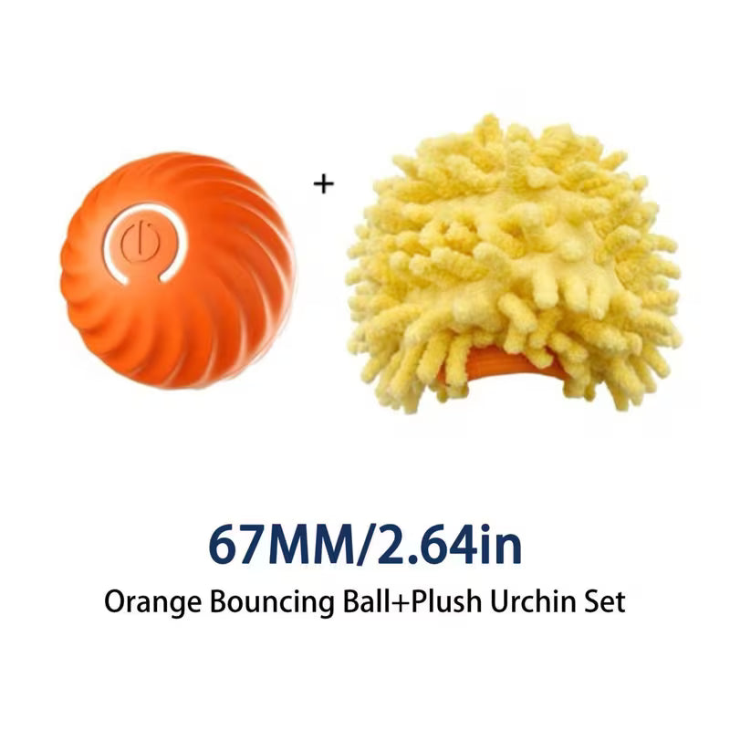 Smart Rolling & Bouncing Pet Ball – Motion-Activated
