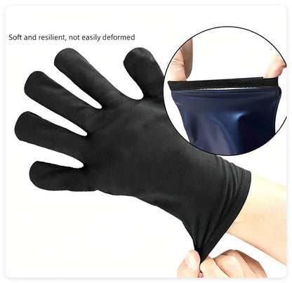 Cross Border Winter Home Use PU-coated Sauna Gloves Moisturizing Preventing Dryness Cracking Protecting Hands Womens