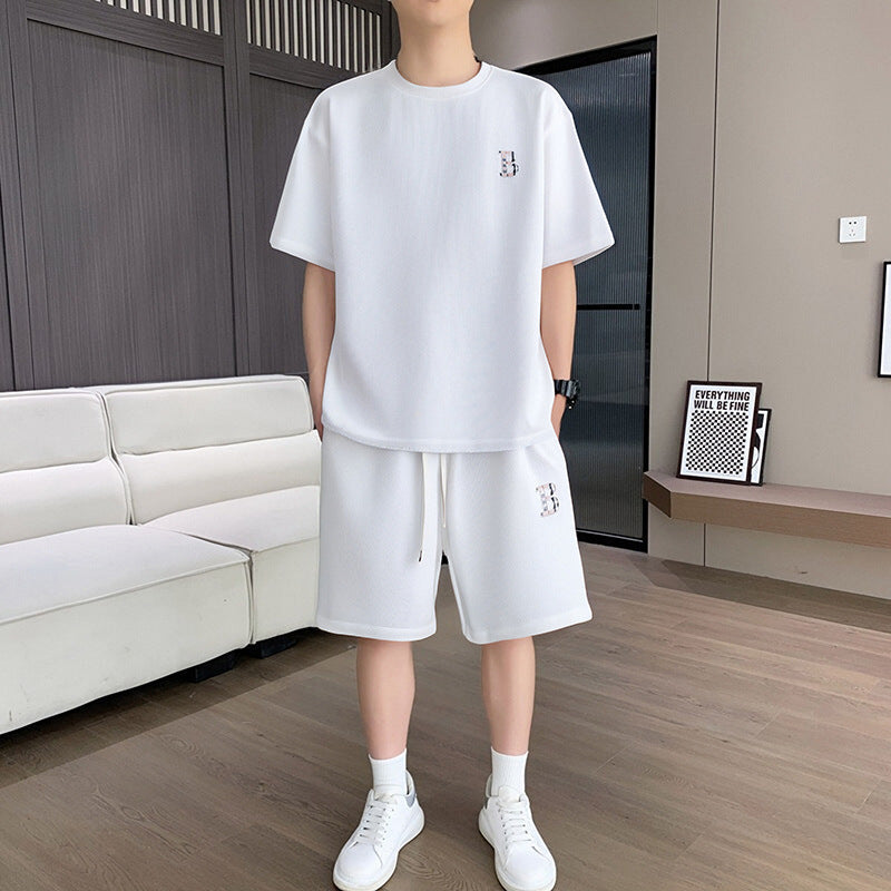 Quick-drying Breathable Casual Top And Pants Set For Men