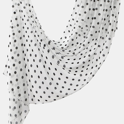 Printed Chiffon Long Scarf For Women Versatile And Fashionable For Outerwear