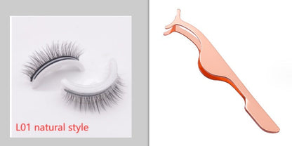 Reusable 3D Self-Adhesive Mink Lashes