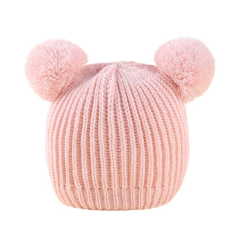 Children Hat Knitted Hat Gloves Suit