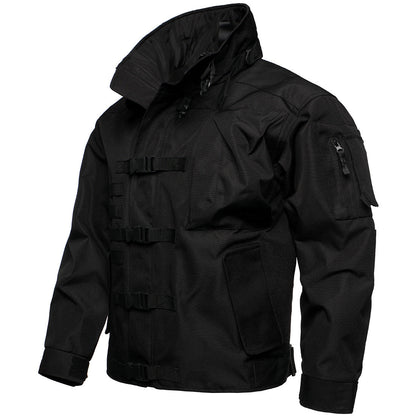 Outdoor Windproof And Water-resistant Wide-fit Shell Jacket