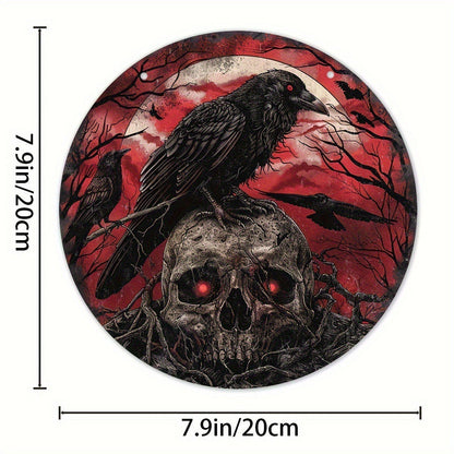 Halloween Wooden Doorplate Home Decoration