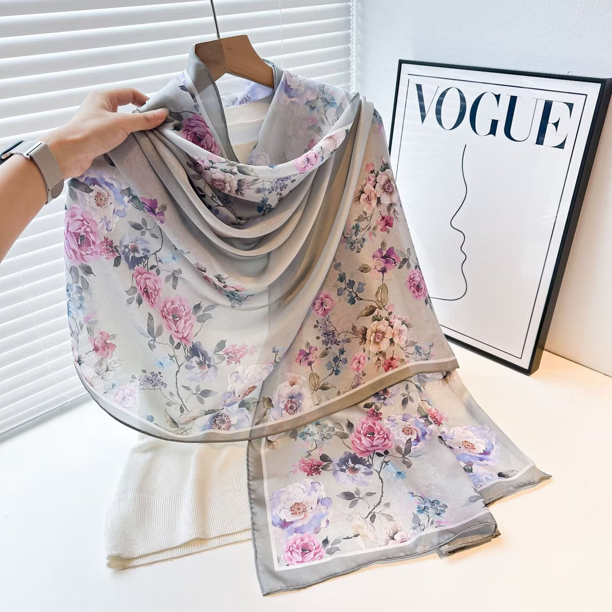 Silk Sun-protection Versatile Beach Scarf