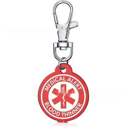 Personalized Aluminum Alloy Medical-Style Keychain