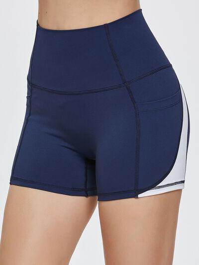High Waist Active Shorts for Women with Stretch Comfort