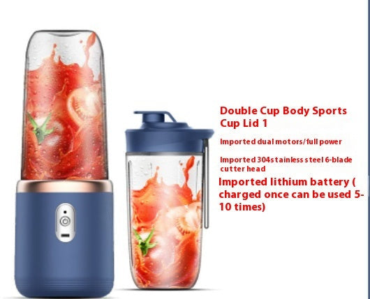 6-Blade Portable USB Blender