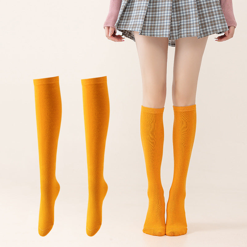 Women's Japanese-style Solid-color JK Socks