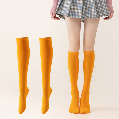 Women's Japanese-style Solid-color JK Socks